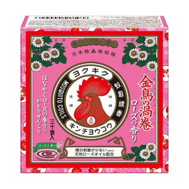 金鳥の渦巻 蚊取り線香 ミニサイズ ローズの香り 30巻 30巻 【金鳥の渦巻き】 蚊取り用品