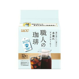 UCC 職人の珈琲 コーヒーバッグ 水淹れアイスコーヒー 10g×12袋入 【職人の珈琲】 レギュラーコーヒー