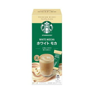 スターバックス プレミアム ミックス ホワイト モカ 4本入 【スターバックス】 インス...