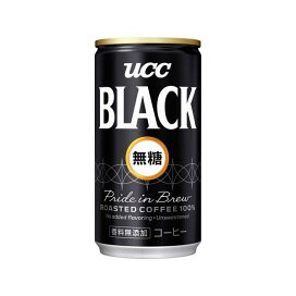 UCC ブラック無糖 缶 185g*30本入 【UCC ブラック】 コーヒー飲料