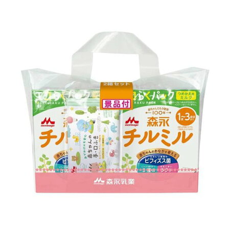 森永 チルミル エコらくパック つめかえセット 800g×2箱入 【チルミル】 粉ミルク