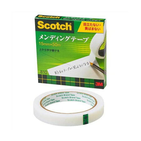 スコッチ メンディングテープ 810-3-15 1巻 【スコッチ (Scotch)】 接着・梱包用品