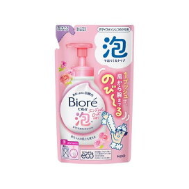 ビオレu 泡で出てくる！ボディウォッシュ つめかえ用 480ml 【ビオレU(ビオレユー)】 ボディソープ(ボディシャンプー) / レギュラー / ローズ / うるおいしっとり