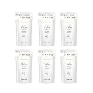 P-sha(パーシャ) 柔軟剤 詰め替えセット ホワイトフローラルの香り 480ml×6袋 【P-sh...