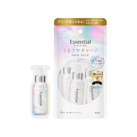 エッセンシャル プレミアム うるツヤチャージ ヘアパック 9g*6包入 【エッセンシャル(Essential)】 トリートメント・ヘアパック キューティクル補修 ダメージケア ヘアケア