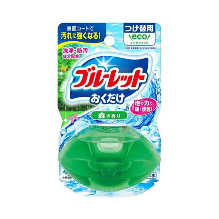 液体ブルーレットおくだけ つけ替用 森の香り 70ml 【ブルーレット】 トイレ用 掃除用品