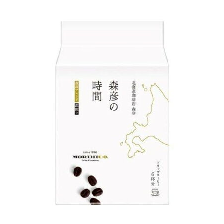 AGF 森彦の時間 ドリップコーヒー 森彦ブレンド 10g×6袋入 レギュラーコーヒー