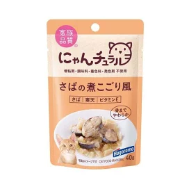 にゃんチュラル パウチ さばの煮こごり風 40g 【にゃんチュラル】 キャットフード(猫缶・パウチ・一般食)