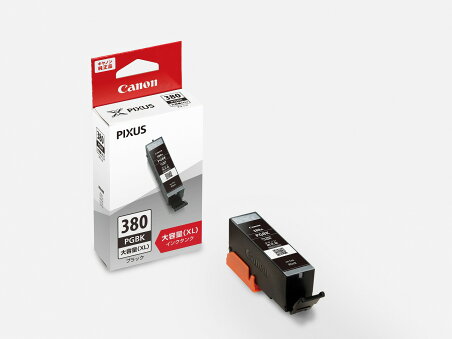 Canon キヤノン 純正 インクカートリッジ BCI-380XLPGBK ブラック 【大容量】