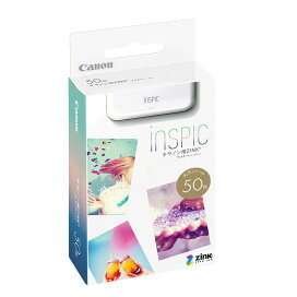 Canon キヤノン iNSPiC用 用紙 ZINK フォトペーパー 50枚入り(ZP-2030-50)