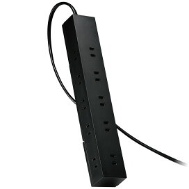 エレコム 電源タップ 回転機能タップ 雷サージ付 ホコリシャッター付 固定&吊下可能 上面5個口 側面5個口 計10個口 3.0m ブラック T-KF04-21030BK