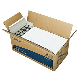 東芝 アルカリ乾電池 単1形 100本入 1.5V 使用推奨期限 5年 LR20L 100P