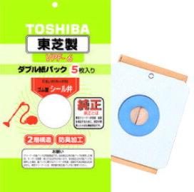 東芝 ダブル紙パック(防臭加工) シール弁付 VPF-6