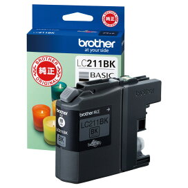 【ブラザー純正】LC211BK インクカートリッジ ブラックブラザー brother