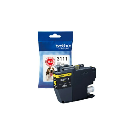 【ブラザー純正】LC3111Y インクカートリッジ イエローブラザー brother