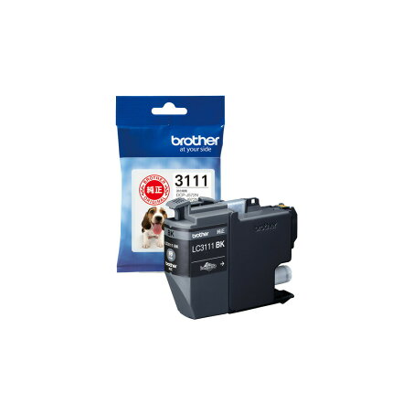 【ブラザー純正】LC3111BK インクカートリッジ ブラックブラザー brother