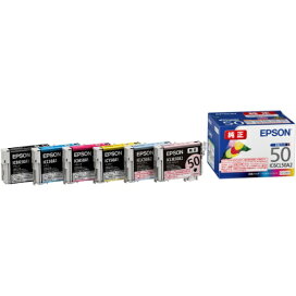 EPSON エプソンインクカートリッジ(6色パック)IC6CL50A2