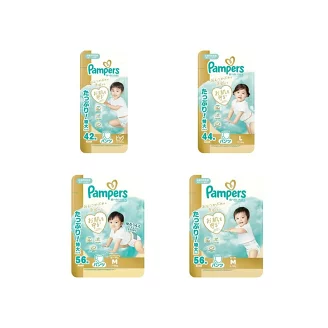 パンパース 肌へのいちばん おむつ パンツ 【Pampers】　ビッグ / L / たっちM / はい...