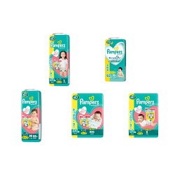 パンパース さらさらケア テープ おむつ 【Pampers】 L / M / S / 新生児