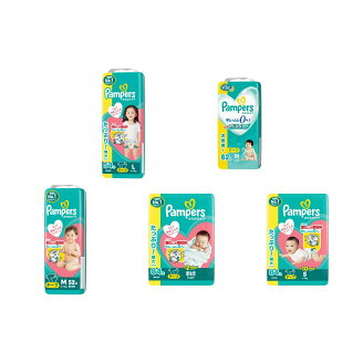 パンパース さらさらケア テープ おむつ 【Pampers】 L / M / S / 新生児