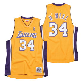ミッチェル&ネス NBA ロサンゼルス・レイカーズ シャキール・オニール （シャック） 1999-2000 スウィングマン ホーム ジャージー （ユニフォーム） / Mitchell & Ness Los angeles Lakers Shaquille O Neal Swingman Jersey