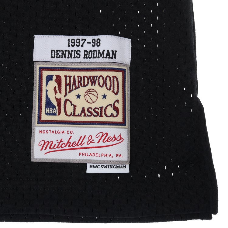 ミッチェル&ネス NBA シカゴ・ブルズ デニス・ロッドマン 1997-98 スウィングマン ロード ジャージー （ユニフォーム） /  Mitchell & Ness Chicago Bulls Dennis Rodman Swingman Jersey | 楽天スポーツゾーン