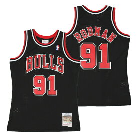 ミッチェル&ネス NBA シカゴ・ブルズ デニス・ロッドマン 1997-98 スウィングマン ロード ジャージー （ユニフォーム） / Mitchell & Ness Chicago Bulls Dennis Rodman Swingman Jersey