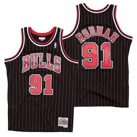 ミッチェル&ネス NBA シカゴ・ブルズ デニス・ロッドマン 1995-96 スウィングマン ロード ジャージー （ユニフォーム） / Mitchell & Ness Chicago Bulls Dennis Rodman Swingman Jersey