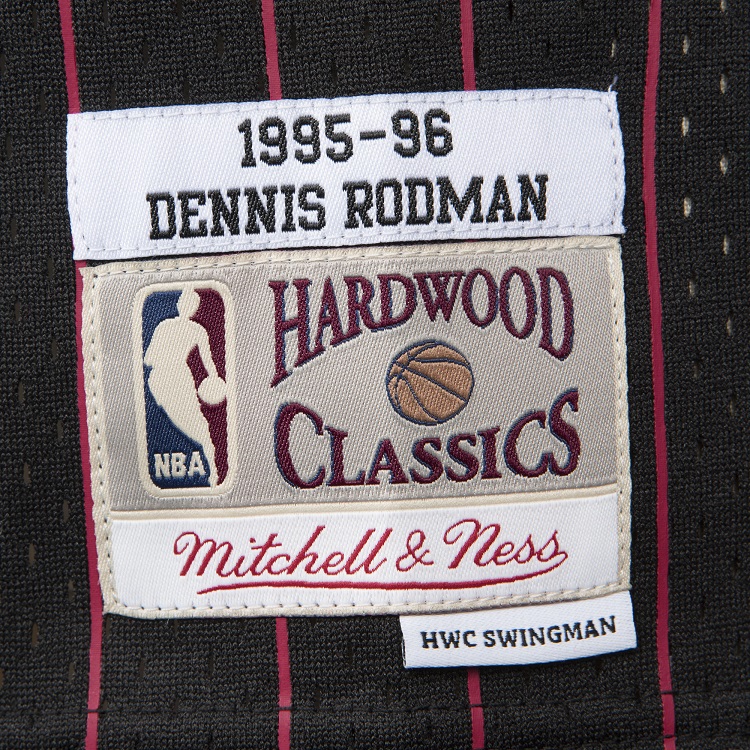 ミッチェル&ネス NBA シカゴ・ブルズ デニス・ロッドマン 1995-96 スウィングマン ロード ジャージー （ユニフォーム） /  Mitchell & Ness Chicago Bulls Dennis Rodman Swingman Jersey | 楽天スポーツゾーン
