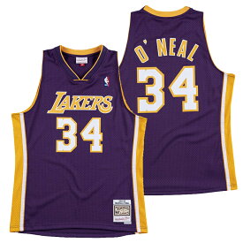 ミッチェル&ネス NBA ロサンゼルス・レイカーズ シャキール・オニール （シャック） 1999-2000 スウィングマン ロード ジャージー （ユニフォーム） / Mitchell & Ness Los angeles Lakers Shaquille O Neal Swingman Jersey