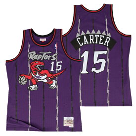 ミッチェル&ネス NBA トロント・ラプターズ ビンス・カーター 1998-99 スウィングマン ロード ジャージー (ユニフォーム) / Mitchell & Ness Toronto Raptors Vince Carter Road purple Swingman Jersey