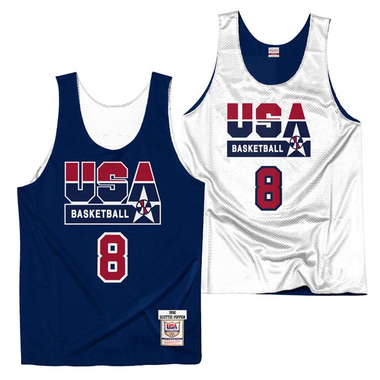 mitchell and ness dream team practice jersey