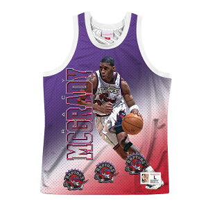 ~b`F&lX NBA ggEv^[Y gCV[E}OfB Behind The Back XEBO} W[W[ / Mitchell & Ness Toronto Raptors Behind The Back Tank - Tracy Mcgrady