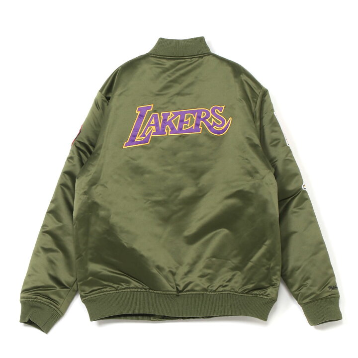 楽天市場】Mithcell & Ness サテンボンバージャケット SATIN BOMBER 