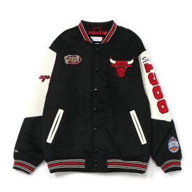 ミッチェル&ネス NBA TEAM HISTORY VARSITY JACKET VINTAGE LOGO BULLS