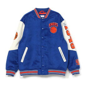 ミッチェル&ネス NBA TEAM HISTORY VARSITY JACKET VINTAGE LOGO LAKERS NICKS