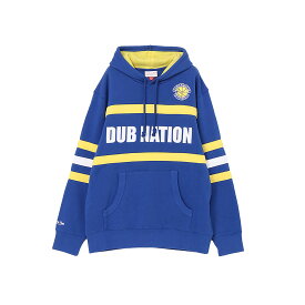 ミッチェル＆ネス NBA HEAD COACH HOODIE VINTAGE LOGO ゴールデンステート ウォリアーズ Golden State Warriors