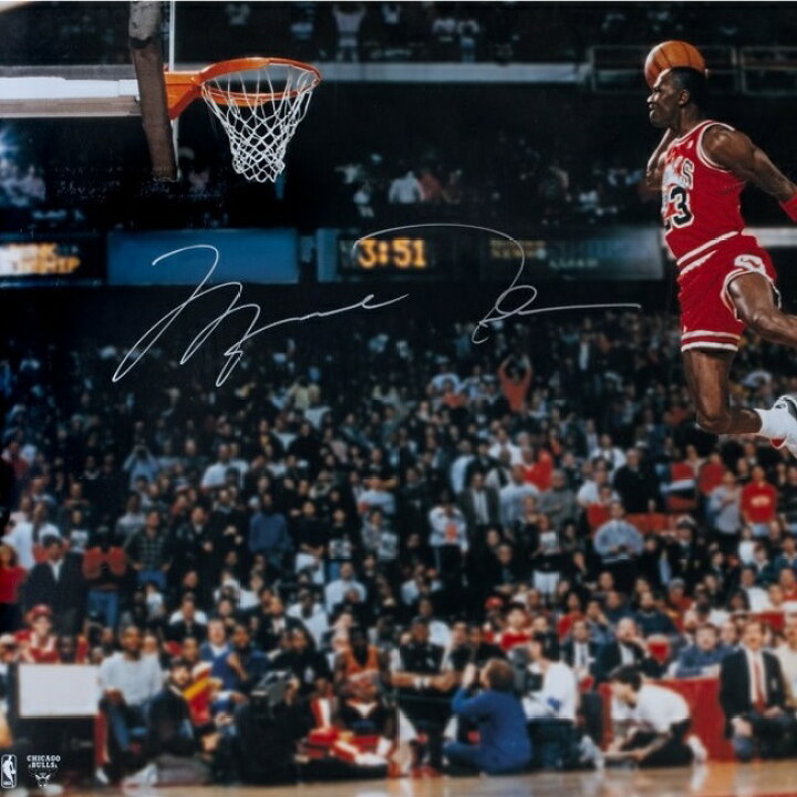 おすすめネット マイケル ジョーダン直筆サイン入り額入り写真 112 Cm X 153 Michael Jordan Autographed Framed Picture 送料無料 Fucoa Cl