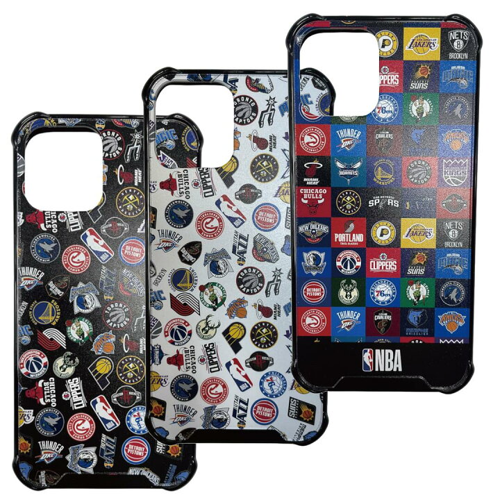 楽天市場 Nba All Over ロゴ Iphone 13 13pro 12 12pro 12miniハードカバーケース カラー ホワイト ブラック アイフォンケース スマホケース バスケットボール ファングッズ 楽天スポーツゾーン