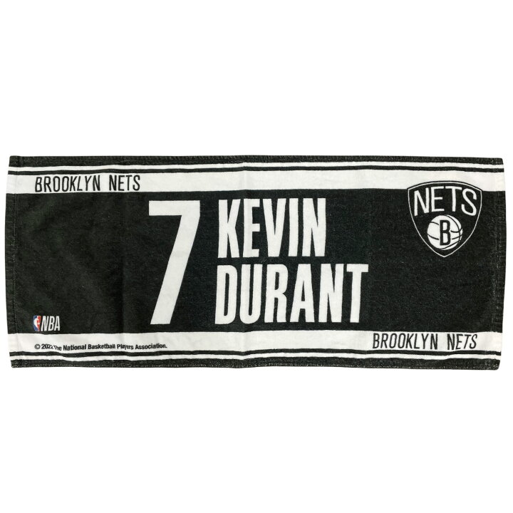豊富な品 Nba ブルックリン ネッツ フェイスタオル 7 Durant Nba バスケ バスケット ｎｂａグッズ バスケグッズ ファングッズ ケビンデュラント Bagochile Cl