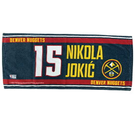 NBA 二コラ・ヨキッチ デンバー ナゲッツ #15 フェイスタオル / Nikola Jokic Denver Nuggets ネーム&ナンバー