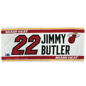 NBA公式 Jimmy Butlerフェイスタオル MIAMI HEAT #22 / マイアミ・ヒート ジミー バトラー スポーツタオル