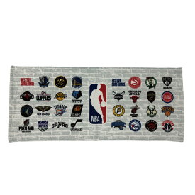 NBA フェイスタオル ALLOVER/ ALL（WHT）/ALL（BLK）