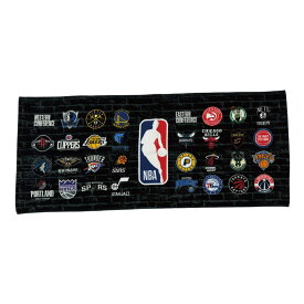 NBA フェイスタオル ALLOVER/ ALL（WHT）/ALL（BLK）