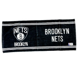 NBA ブルックリン・ネッツ フェイスタオル / スポーツタオル Brooklyn Nets