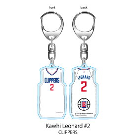 NBA ロサンゼルス・クリッパーズ カワイ・レナード #2 アクリルキーリング / Los Angeles Clippers Kawhi Leonard ネーム&ナンバー