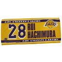 NBA公式 フェイスタオル Los Angeles Lakers Rui Hachimura 28 ロサンゼルス レイカーズ 八村塁