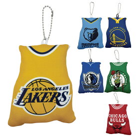 NBA ユニホーム型クッションキーホルダー ゴールデン ステート ロサンゼルス レイカーズ Los Angeles Lakers ウォリアーズ Golden State Warriors ダラス マーベリックス Dallas Mavericks メンフィス グリズリーズ Memphis Grizzlies