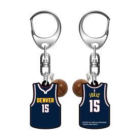 NBA ユニホーム型ラバーキーホルダー NUGGETS Nikola Jokic#15
