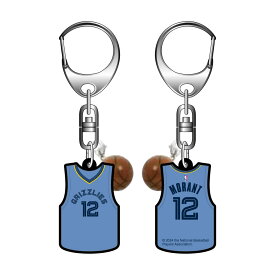 NBA ユニホーム型ラバーキーホルダー GRIZZLIES Ja Morant#12